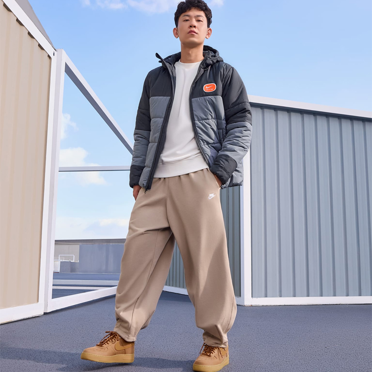 Geacă pt Barbati Nike M NSW SW AIR SYN FILL JKT M Negru-gri photo 6