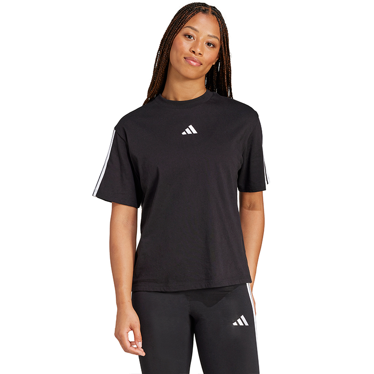 Tricou Adidas W 3S SJ BF T XS Negru Femei photo 2