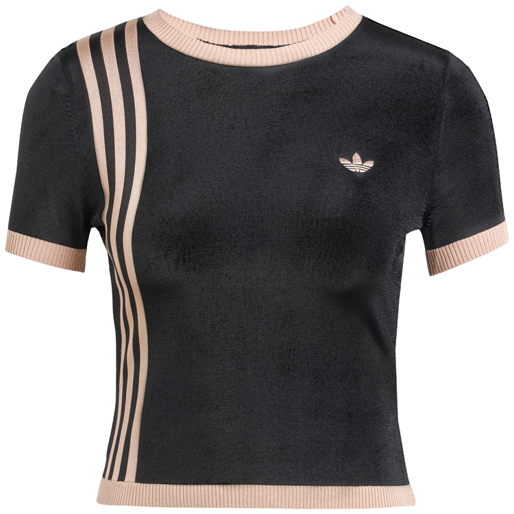 Tricou Adidas KNITTED 3S TEE XXS Negru Femei photo 1 Tricou Adidas KNITTED 3S TEE XXS Negru Femei photo 1