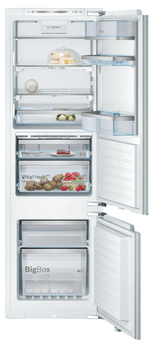 Frigider cu doua usi Bosch KIF39P60 / 251 l / 177 cm / A++ / Alb photo 1 Frigider cu doua usi Bosch KIF39P60 / 251 l / 177 cm / A++ / Alb photo 1