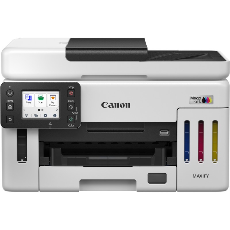 MFD CISS Canon MAXIFY GX6140/ Duplex / ADF / Wi-Fi / RJ45 / White photo 1