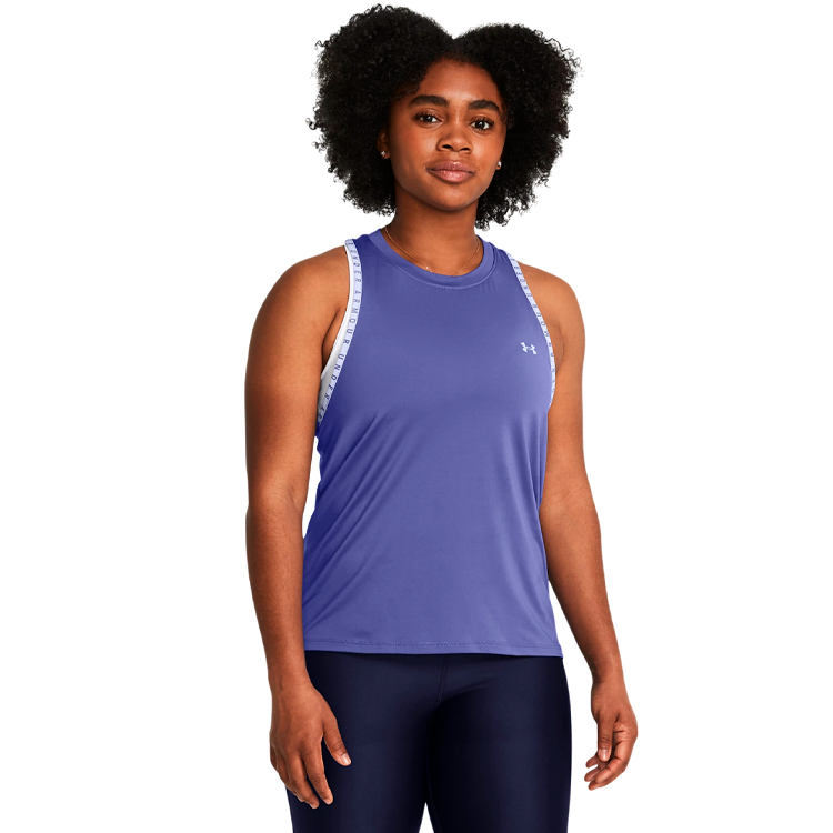 Maiou Under Armour Knockout Novelty Tank / Femei / L / Violet photo 4