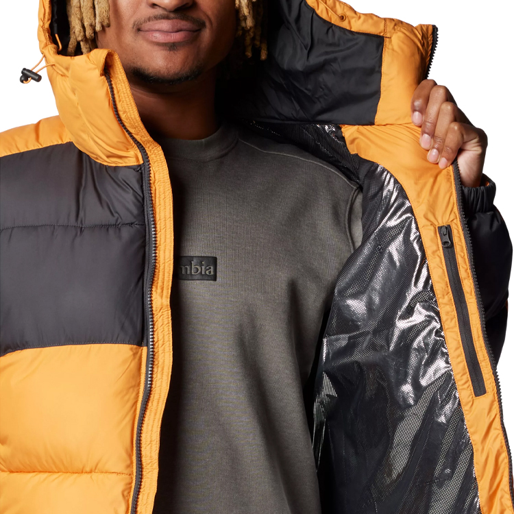 Geacă pt Barbati Columbia Pike Lake II Hooded Jacket M Galben photo 5