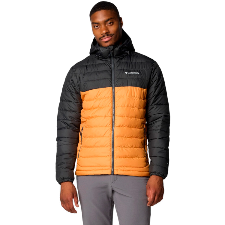 Geacă pt Barbati Columbia Powder Lite II Hooded Jacket S Galben-negru photo 1 Geacă pt Barbati Columbia Powder Lite II Hooded Jacket S Galben-negru photo 1
