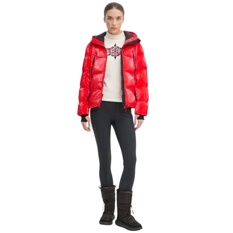 Scurta EA7 EMPORIO ARMANI BOMBER SKI JACKET XXS Rosu Femei photo 2