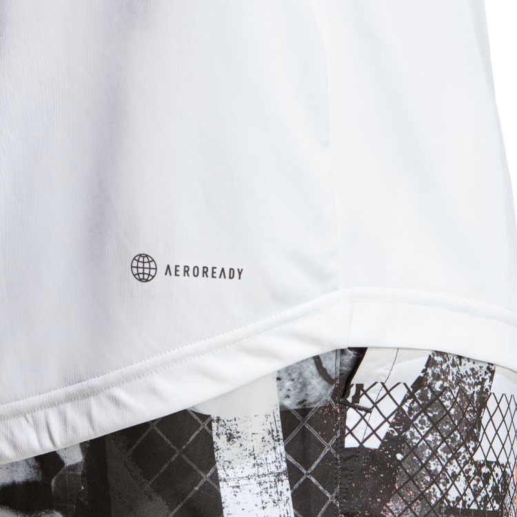 Tricou bărbătesc Adidas CLUB 3STR TEE S Alb photo 3