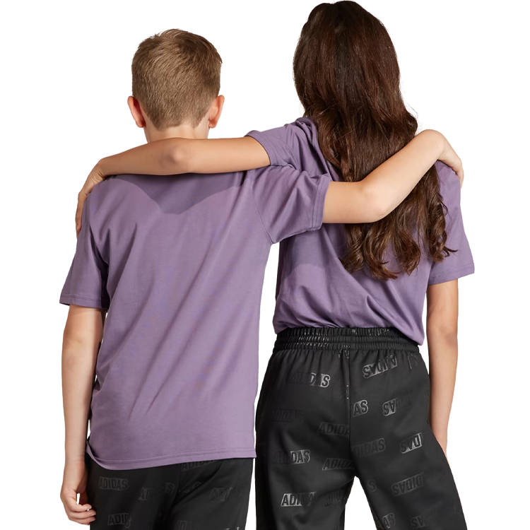 Футболка Adidas U BL TEE / Женский / 128 / Сиреневый photo 4
