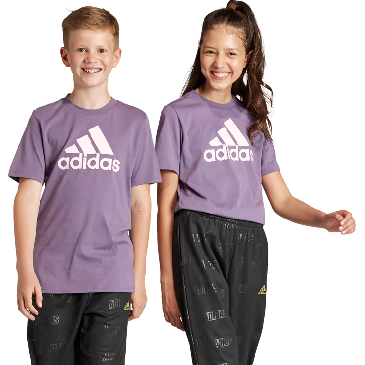 Футболка Adidas U BL TEE / Женский / 128 / Сиреневый photo 5