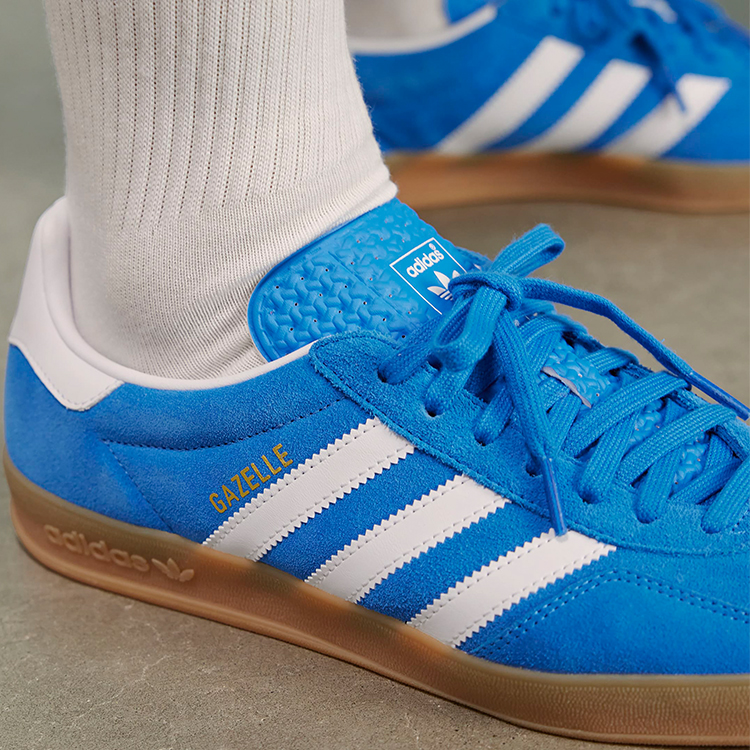 Кроссовки Adidas GAZELLE INDOOR / Мужской / 39.5 / Синий photo 5