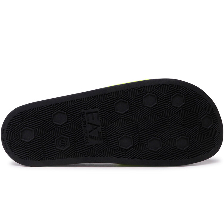 Slapi EA7 EMPORIO ARMANI SHOES BEACHWEAR pt Barbati / 40 / Negru-galben photo 5