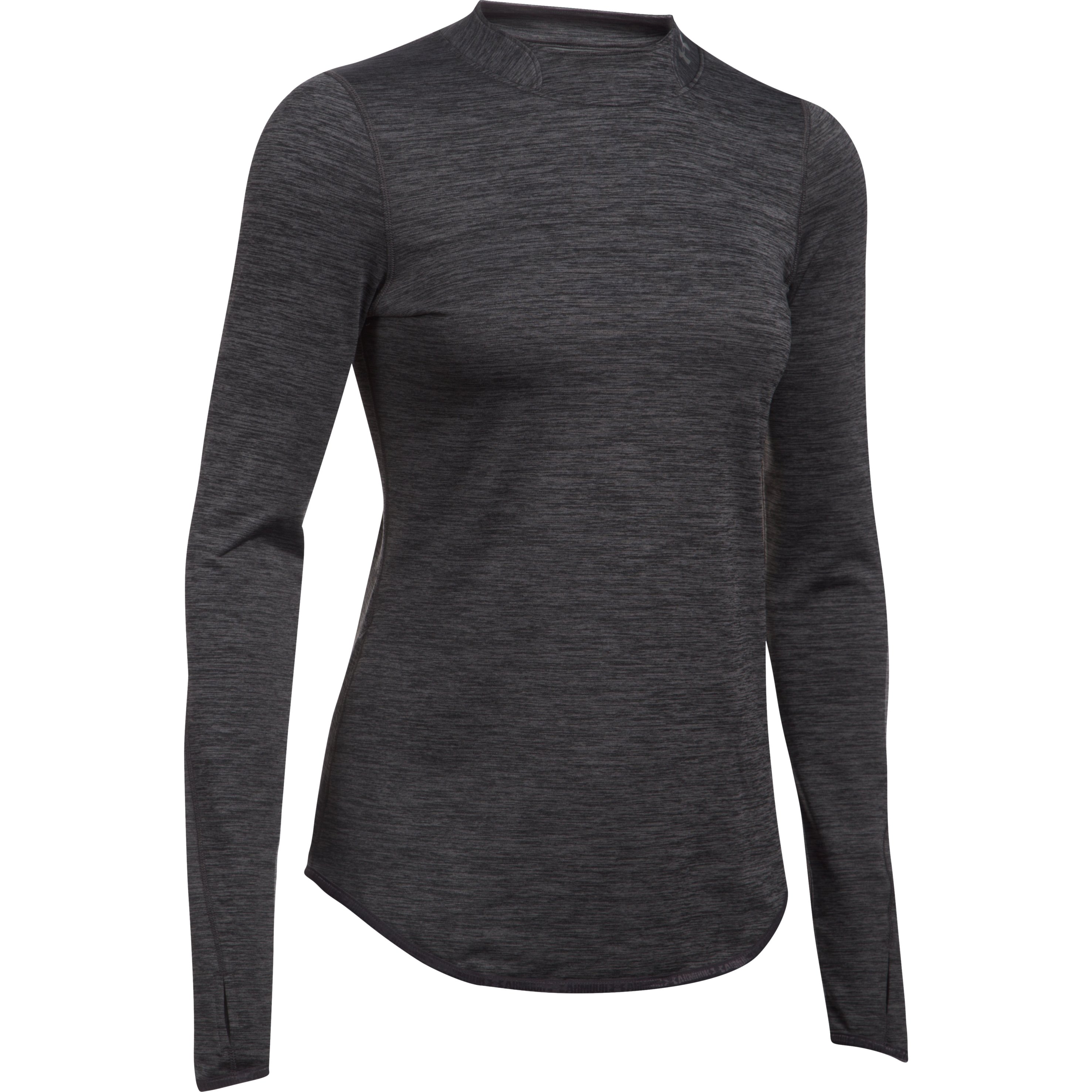 Tricou Under Armour UA CG MOCK-CBH//MSV / Femei / XS / Gri-negru photo 1 Tricou Under Armour UA CG MOCK-CBH//MSV / Femei / XS / Gri-negru photo 1