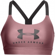 Bra sportive Under Armour MID SPORTSTYLE GRAPHIC BRA thumbnav 1