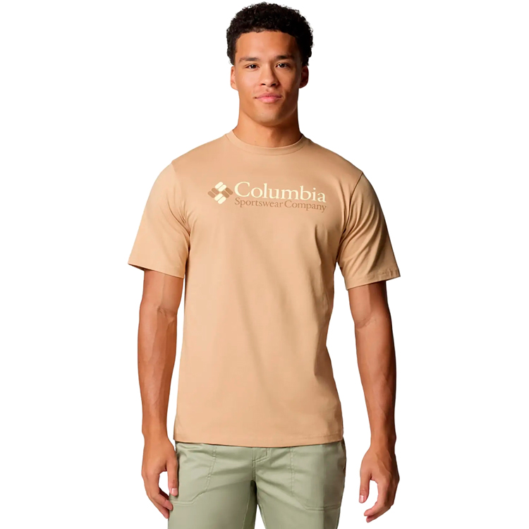 Tricou bărbătesc Columbia CSC Basic Logo Short Sleeve Shirt S Galben photo 1 Tricou bărbătesc Columbia CSC Basic Logo Short Sleeve Shirt S Galben photo 1