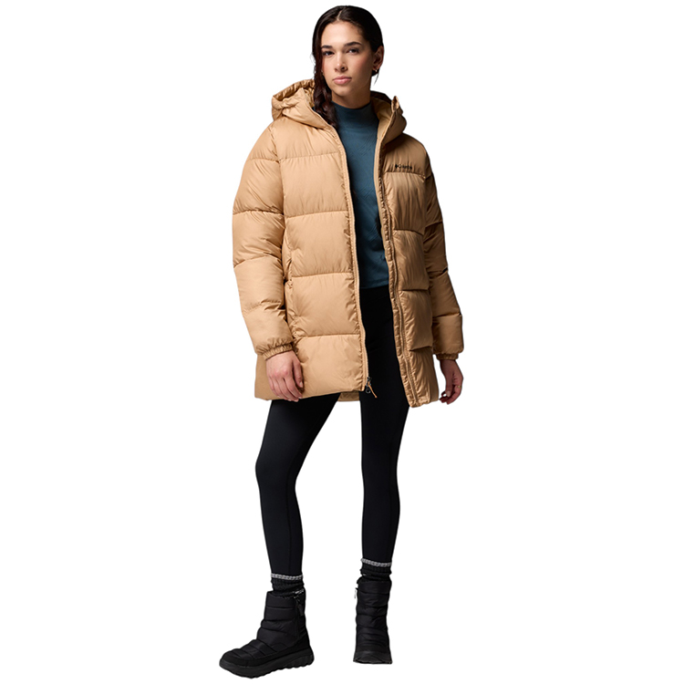 Куртка мужская Columbia Puffect II Mid Hooded Jacket XS Бежевый photo 4