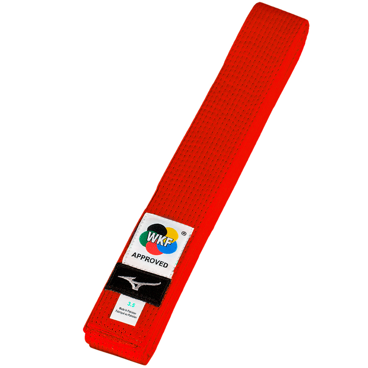 Centura de karate Mizuno 22GV0K5162 255cm Rosu photo 1