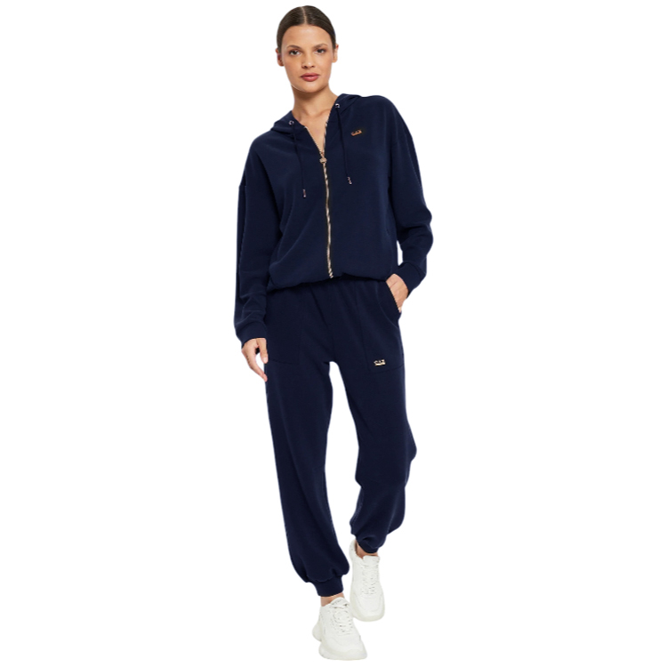 Брюки EA7 EMPORIO ARMANI TROUSER XXS Синий Женский photo 2