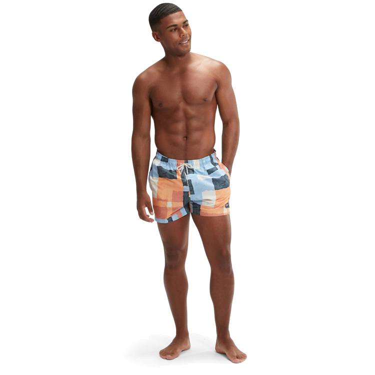 Sorti de bărbați Speedo DIGI PRINT 14 WSHT AM XL Oranj/Albastru photo 2