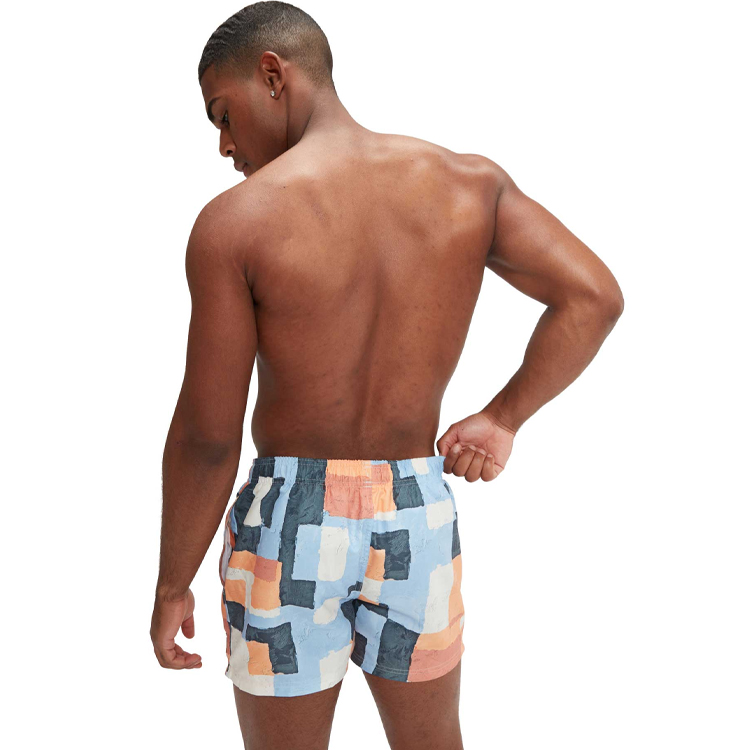 Sorti de bărbați Speedo DIGI PRINT 14 WSHT AM XL Oranj/Albastru photo 4