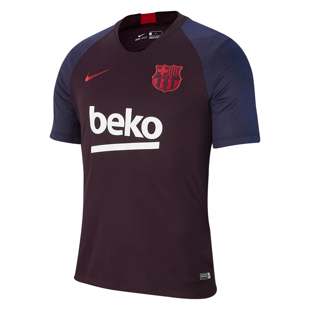 Tricou bărbătesc Nike FCB M NK BRT STRK TOP SS L Bordo photo 1