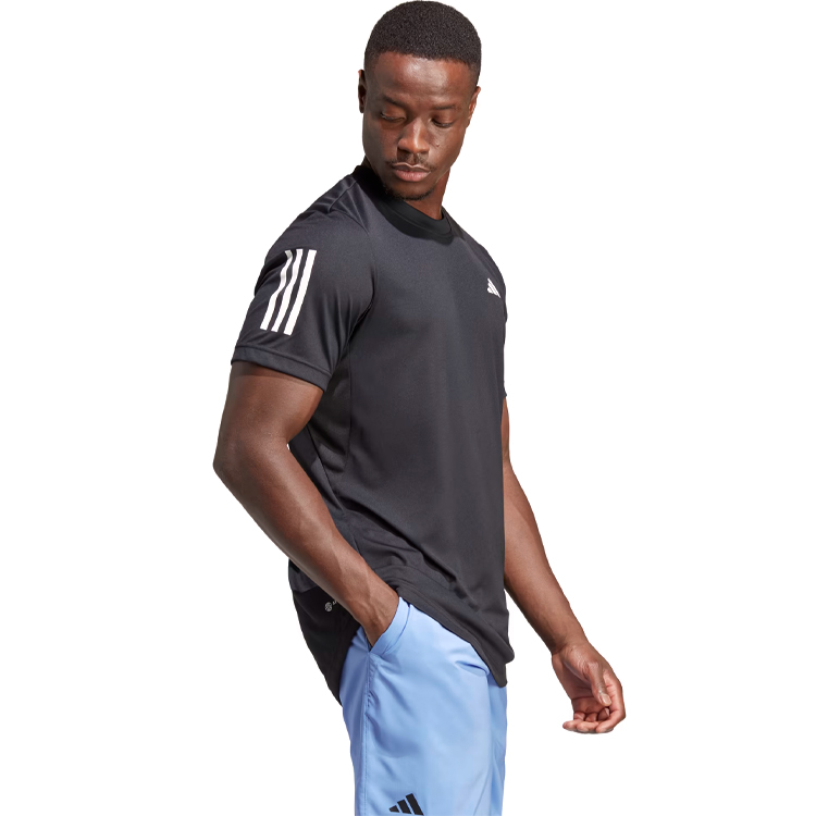 Tricou bărbătesc Adidas CLUB 3STR TEE S Negru photo 5
