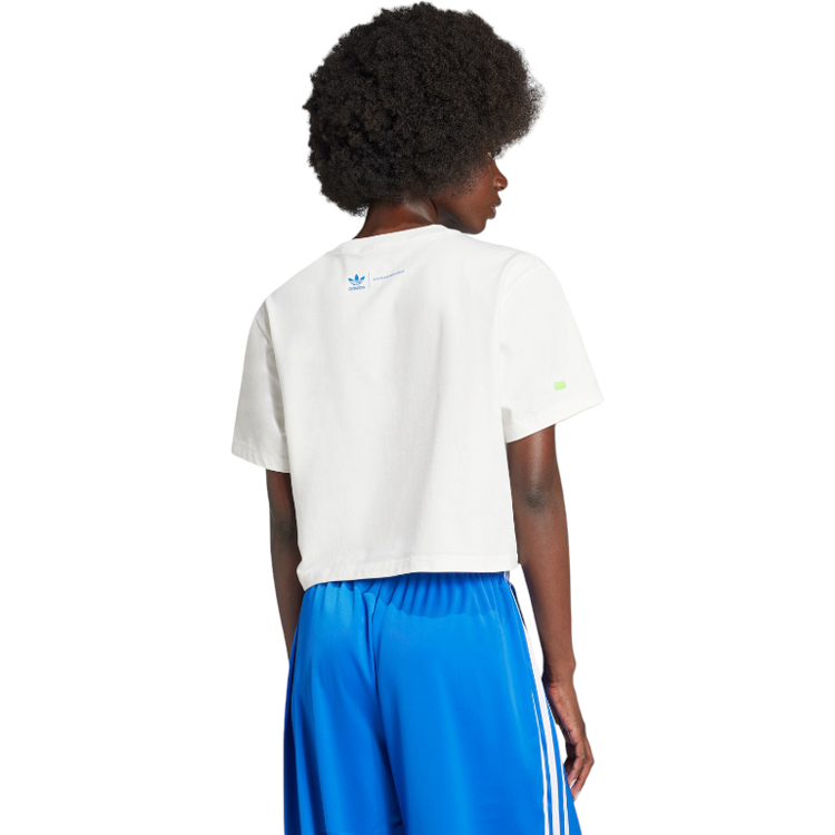 Tricou Adidas KSENIA GFX TEE XXS Alb Femei photo 3