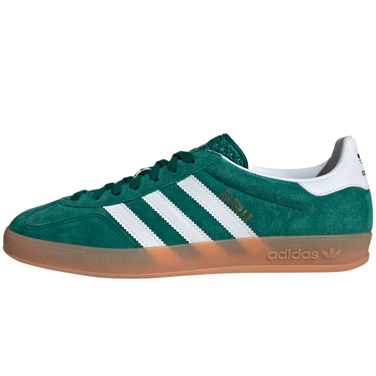 Кроссовки Adidas GAZELLE INDOOR / Мужской / 46.5 / Зеленый photo 1