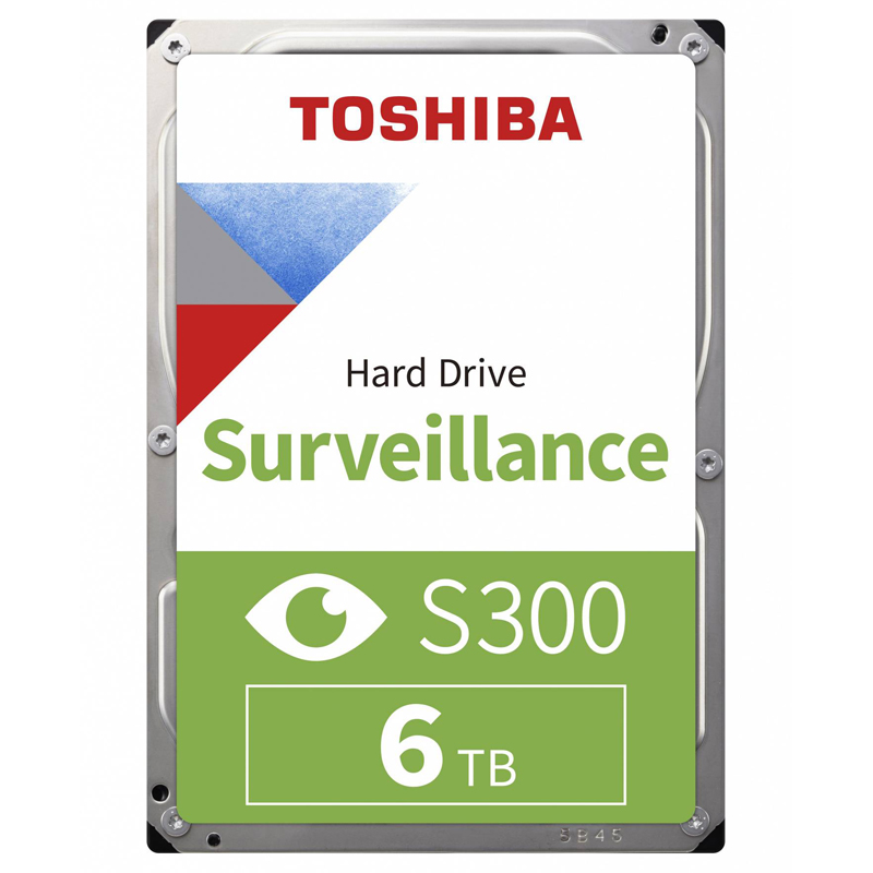 3.5" HDD 6.0TB Toshiba HDWT860UZSVA S300, Surveillance, SMR Drive, 24x7, 5400rpm, 256MB, SATAIII photo 1