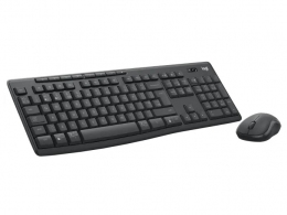 Tastatura si Mouse Wireless Logitech MK370 Combo for Business, Graphite thumbnav 3