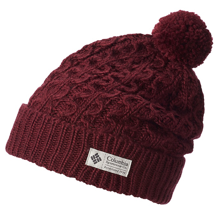 Columbia Hideaway Haven Beanie DB Бордовый photo 1 Columbia Hideaway Haven Beanie DB Бордовый photo 1