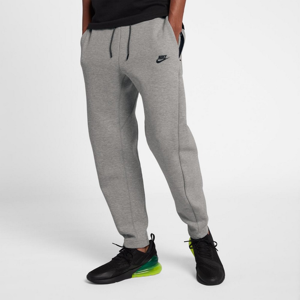 Брюки Nike M NSW TCH FLC PANT OH S Серый    Мужской photo 2
