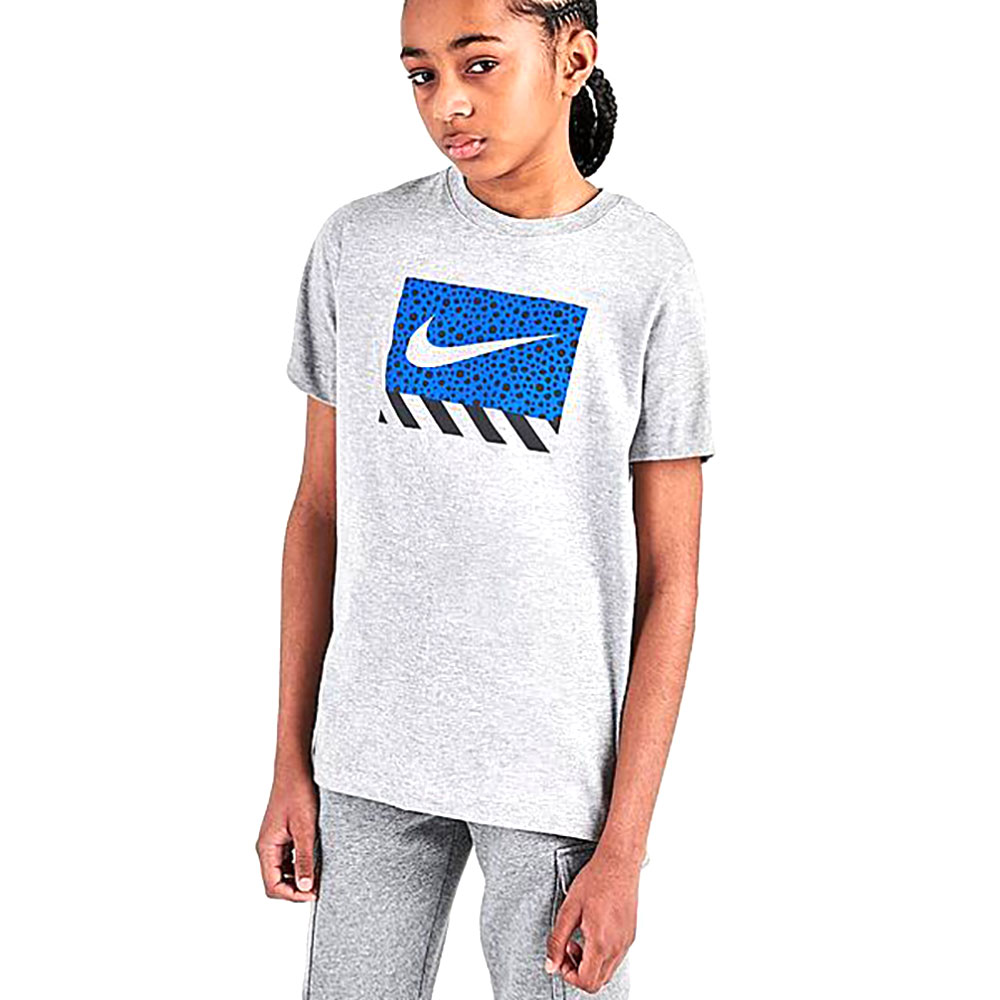 Футболка Nike U NSW TEE CORE BRANDMARK 2 / Унисекс / M / Серый photo 1