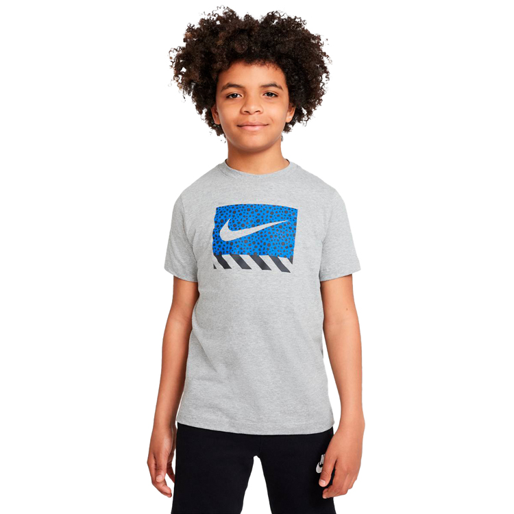 Футболка Nike U NSW TEE CORE BRANDMARK 2 / Унисекс / M / Серый photo 2