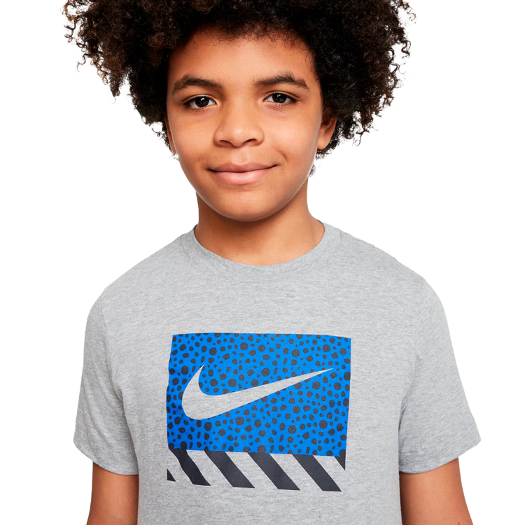 Футболка Nike U NSW TEE CORE BRANDMARK 2 / Унисекс / M / Серый photo 5