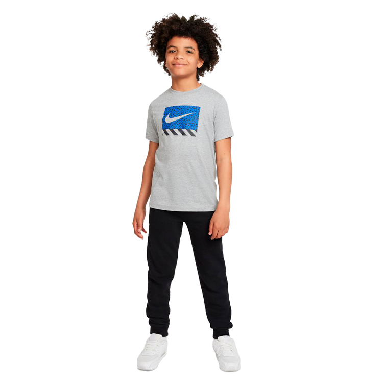 Футболка Nike U NSW TEE CORE BRANDMARK 2 / Унисекс / M / Серый photo 6