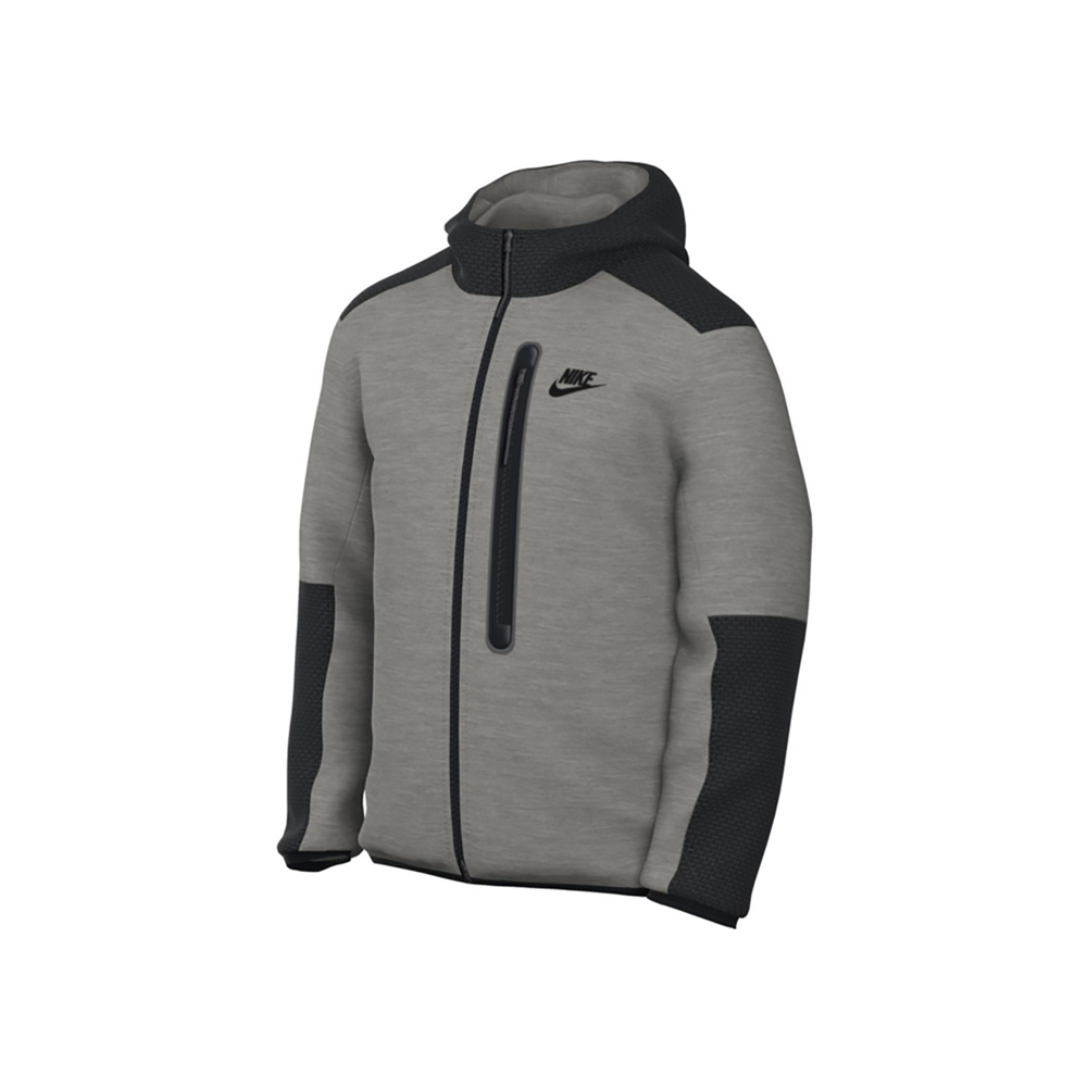 Hanorac pt bărbați Nike M NK TCH FLC OVERLAY FZ M Gri photo 1 Hanorac pt bărbați Nike M NK TCH FLC OVERLAY FZ M Gri photo 1