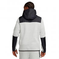 Hanorac Nike M NK TCH FLC OVERLAY FZ thumbnav 2