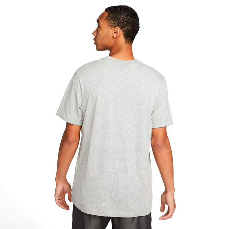 Tricou bărbătesc Nike M NSW TEE SWOOSH BLOCK XL Gri photo 2
