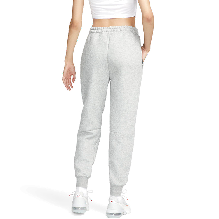 Брюки Nike W NSW TCH FLC MR JGGR L Серый Женский photo 2