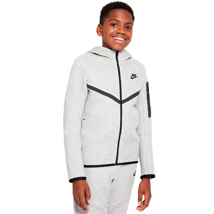 Jacheta Nike B NSW TCH FLC FZ - PD L Gri Barbati photo 1 Jacheta Nike B NSW TCH FLC FZ - PD L Gri Barbati photo 1