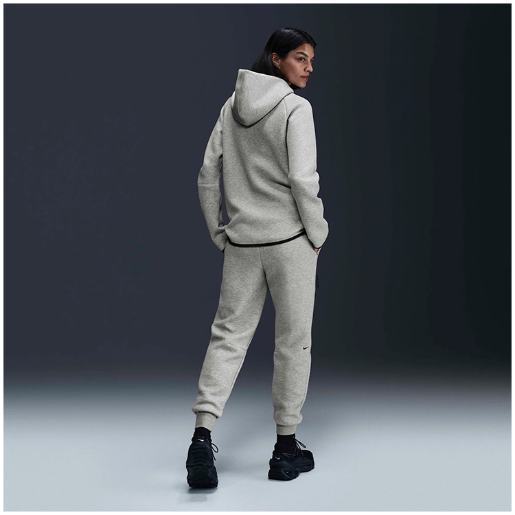 Брюки Nike W NSW TCH FLC MR JGGER 2 M Серый Женский photo 5