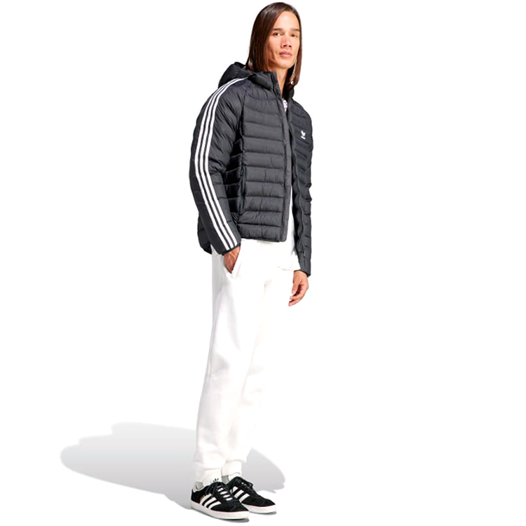 Куртка мужская Adidas PAD HOODED PUFF XS Черный photo 3