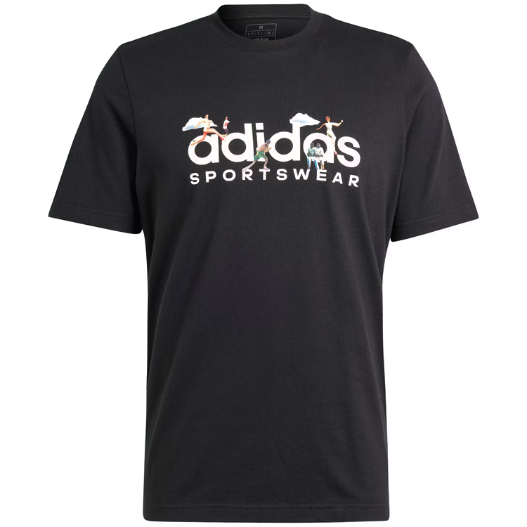Tricou bărbătesc Adidas M LANDSCAPE SPW XS Negru photo 1 Tricou bărbătesc Adidas M LANDSCAPE SPW XS Negru photo 1
