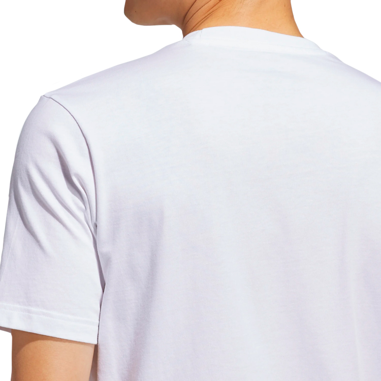 Tricou bărbătesc Adidas M C CAMO BOX T XS Alb photo 5