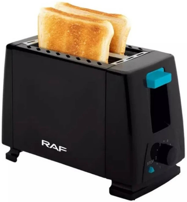 Prajitor de paine Raf R263, 2, 650 W, Negru photo 2