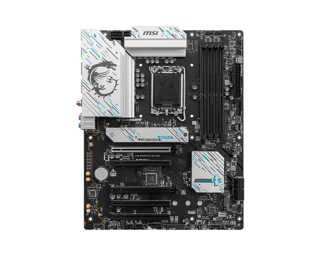 Placa de baza MSI B760 GAMING PLUS WIFI DDR4/ 1700/ B760/ DDR4/ ATX photo 2