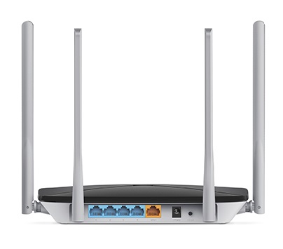 Wi-Fi роутер MERCUSYS AC12 / AC1200 Dual Band / Wi-Fi5 / 1WAN+4LAN / 4 external antennas photo 3