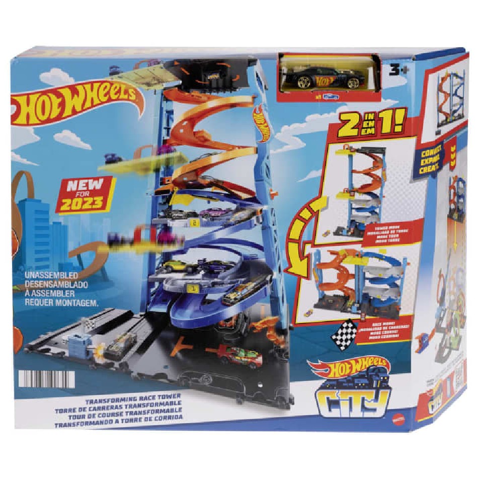 Mattel HKX43 HW Башня Трансформер 2 в 1 photo 1