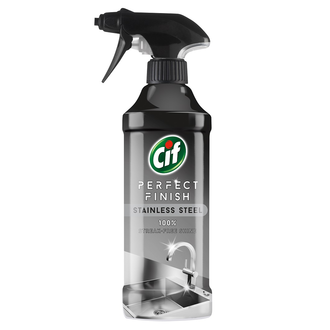 Solutie p/u inox Cif Cif Inox 435ml photo 1 Solutie p/u inox Cif Cif Inox 435ml photo 1