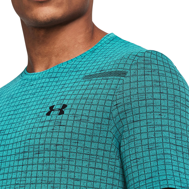 Футболка мужская Under Armour Vanish Seamless Grid SS L Зеленый photo 3