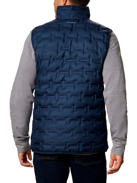 Gilet pt bărbați Columbia Delta Ridge Down Vest 50 Albastru photo 3